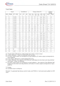 TLE6281GXUMA1 Datenblatt Seite 12