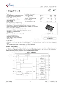 TLE6284GXUMA1 Datasheet Cover