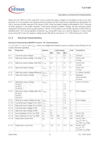 TLE7188F Datasheet Page 13