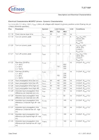 TLE7188F Datasheet Page 14