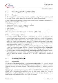 TLE7209-2R數據表 頁面 9