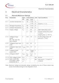 TLE7209-2R Datasheet Page 19