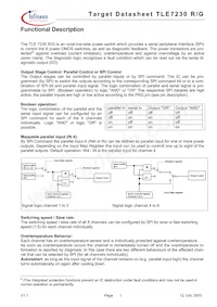 TLE7230GXUMA1 Datasheet Page 7