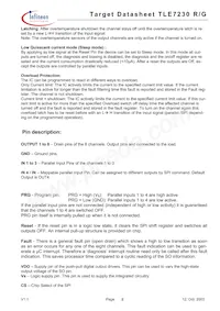 TLE7230GXUMA1 Datasheet Page 8