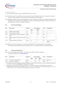 TLE7231GXUMA1 Datasheet Page 10