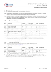 TLE7231GXUMA1 Datasheet Pagina 10