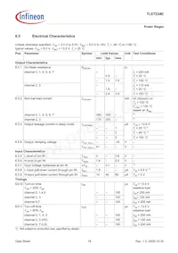 TLE7234EXUMA1 Datasheet Page 18