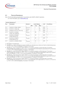 TLE7236EMXUMA1 Datasheet Pagina 12