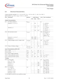 TLE7236EMXUMA1 Datasheet Page 19