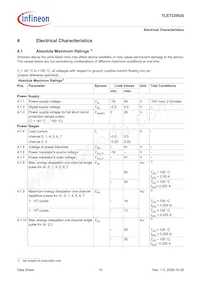 TLE7239GSFUMA1 Datasheet Page 10