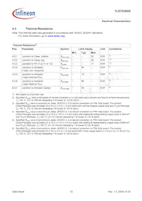 TLE7239GSFUMA1 Datasheet Page 12