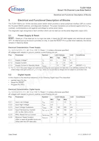 TLE8116SA Datasheet Page 12