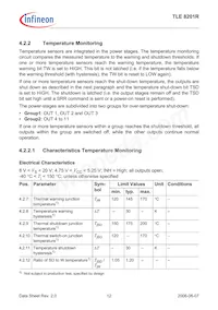 TLE8201RAUMA1 Datenblatt Seite 12