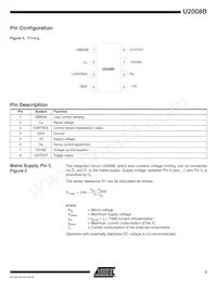 U2008B-MFP Datasheet Pagina 3