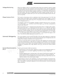 U2008B-MFP Datasheet Pagina 4