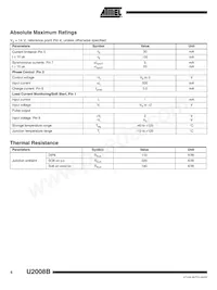 U2008B-MFP Datasheet Pagina 6