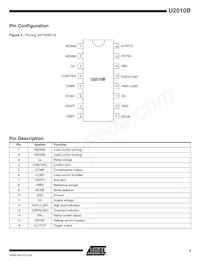 U2010B-MFPG3 Datasheet Pagina 3