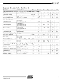 U2010B-MFPG3 Datasheet Pagina 9