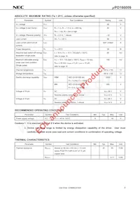 UPD166009T1F-E1-AY Datasheet Page 5