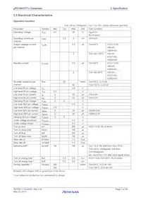 UPD166037T1J-E1-AY Datasheet Page 7