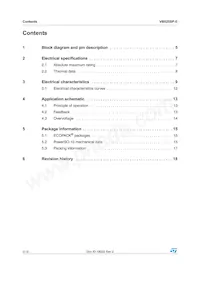 VB526SPTR-E Datasheet Page 2