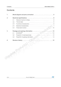 VBG15NB22T5TR-E Datasheet Page 2
