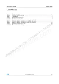 VBG15NB22T5TR-E Datasheet Page 3