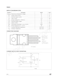 VN02HSP-E Datasheet Page 2