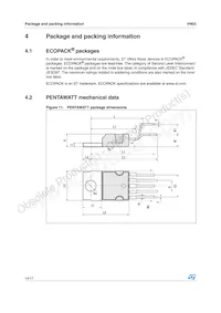 VN03(012Y) Datasheet Pagina 14