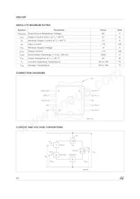 VN31SP-E Datasheet Page 2