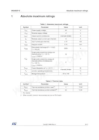 VN340SPTR-E Datasheet Page 3