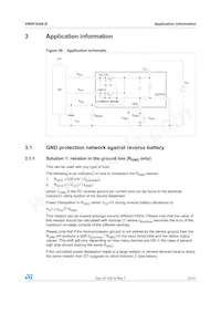 VN5010AK-E Datasheet Page 21