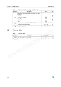 VN5016AJ-E Datasheet Page 8