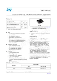 VN5160S-E Datasheet Cover