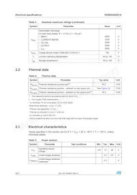 VN5E025ASOTR-E Datasheet Page 8