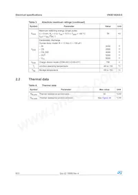 VN5E160AS-E Datasheet Page 8