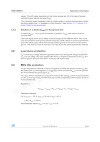 VN5E160MS-E Datasheet Pagina 23