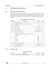 VN5MB02-E Datasheet Page 7