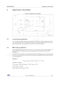 VN5T006ASPTR-E Datasheet Page 21