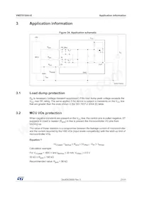 VN5T016AHTR-E Datasheet Page 21