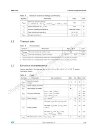 VN610SP13TR Datasheet Page 7