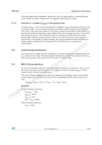 VN610SP13TR Datasheet Page 17