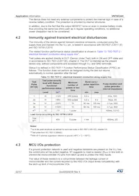 VN7003AHTR Datasheet Page 22