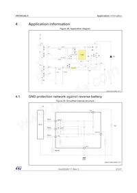 VN7003ALHTR Datasheet Page 21