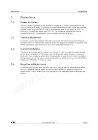 VN7007AHTR Datasheet Page 19