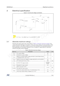 VN7007ALHTR Datasheet Pagina 7