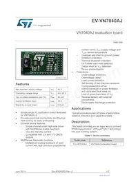 VN7040AS-E Datasheet Copertura