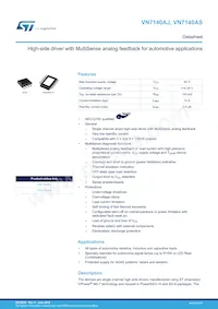 VN7140ASTR 데이터 시트 표지