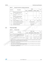 VN750-12-E Datasheet Page 9