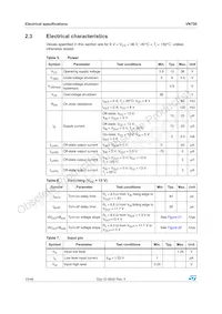 VN750-12-E Datasheet Page 10